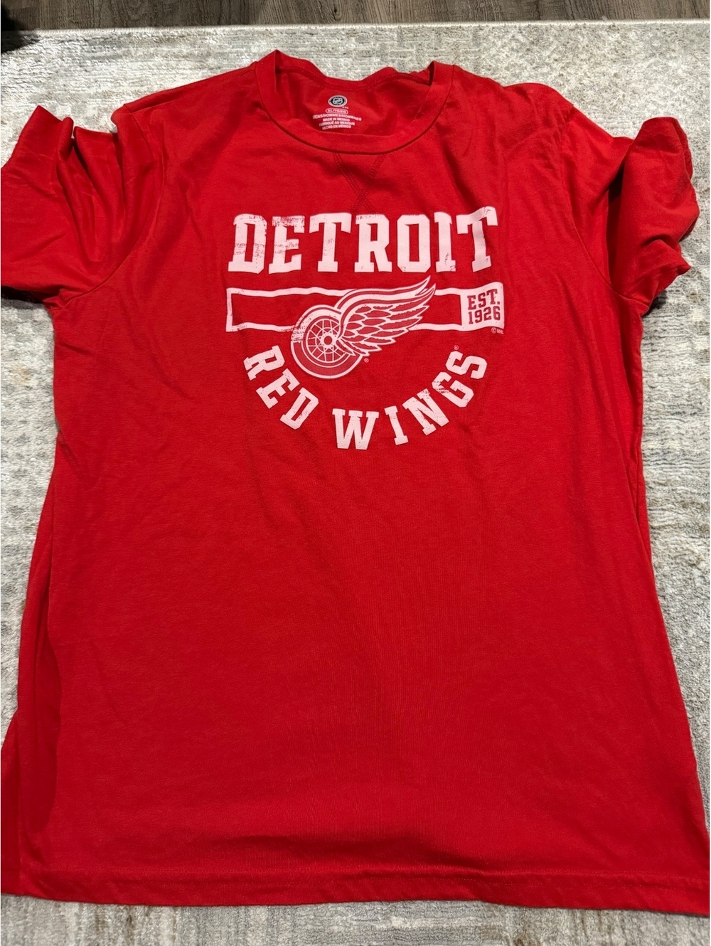 Detroit Red Wings Red T-Shirt XL